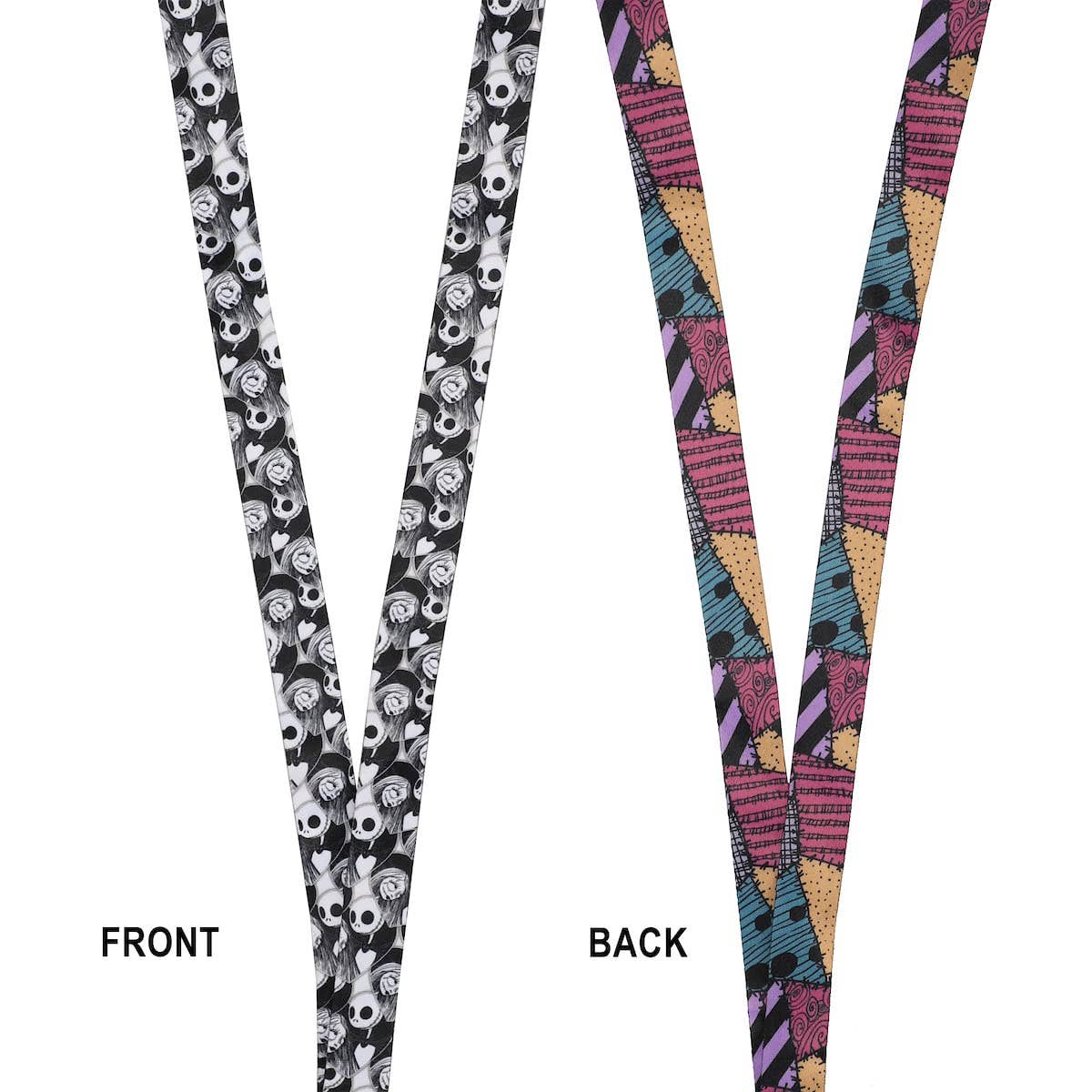 Nightmare Before Christmas Jack & Sally Lanyard Caffeine Critical