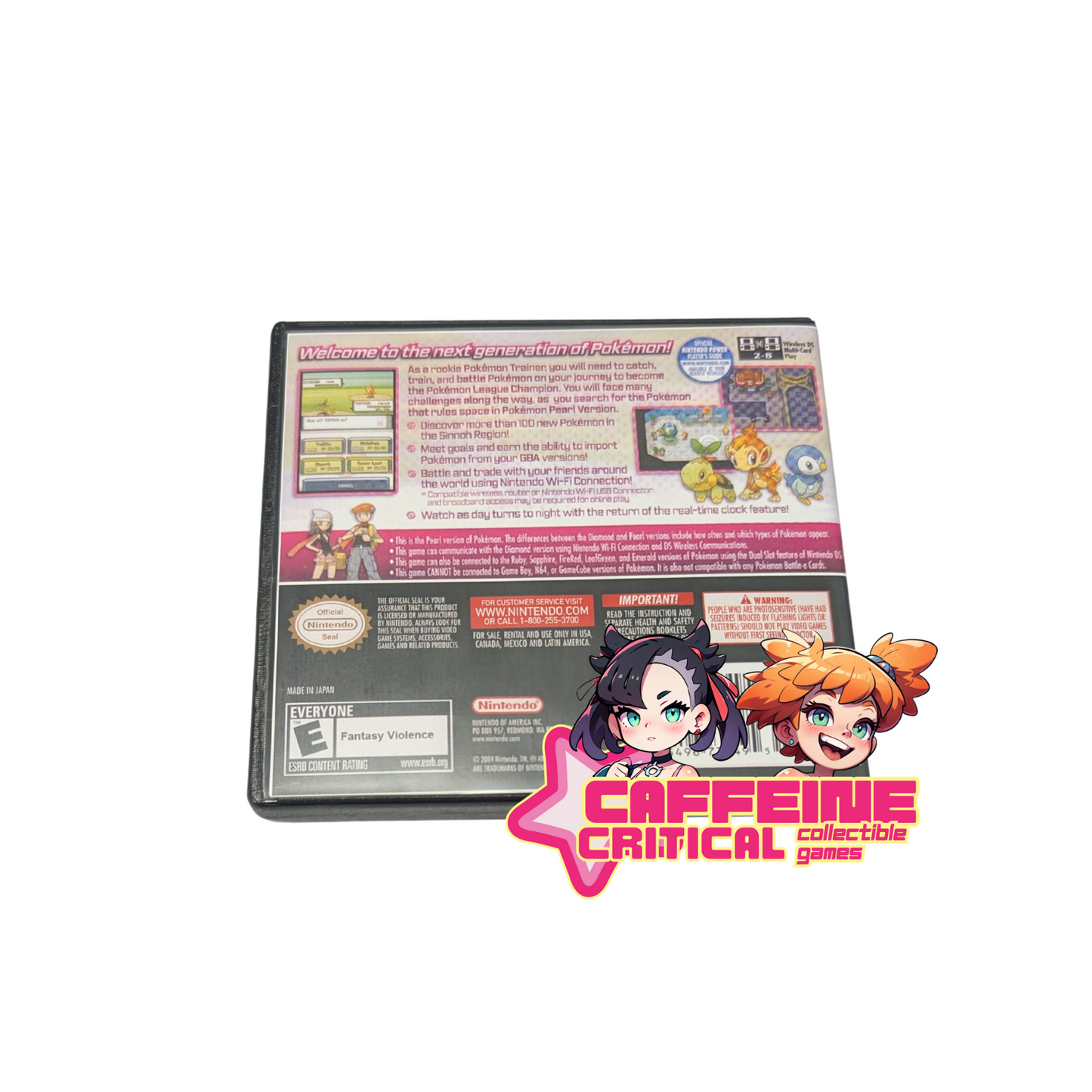 Pokemon Pearl Version for Nintendo DS