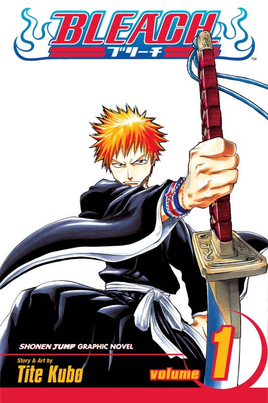 Bleach, Vol. 1 by Tite Kubo: Paperback; 192 pages / English Caffeine Critical