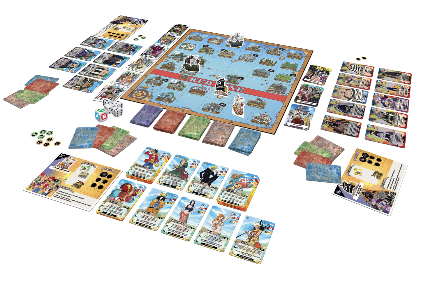 Boardgame - One Piece: Adventure Island - Caffeine Critical Caffeine Critical