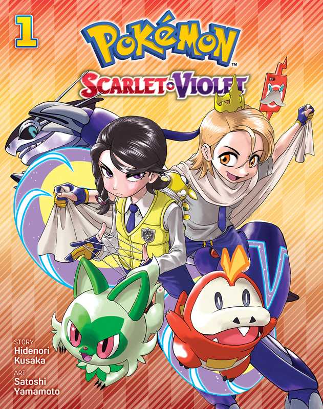 Pokémon: Scarlet & Violet, Vol. 1 by Hidenori Kusaka: Paperback; 96 pages / English Caffeine Critical