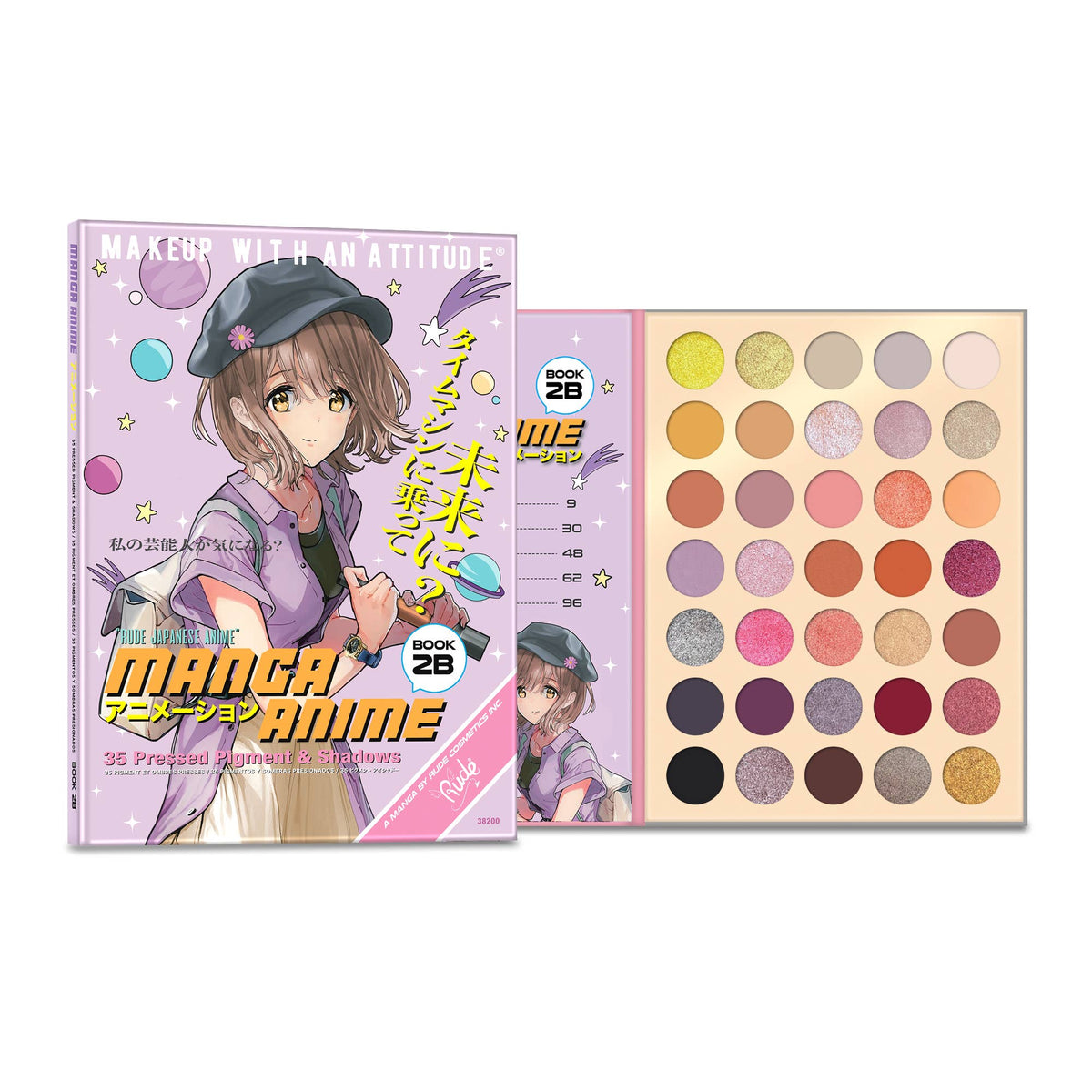 Manga Anime 35 Pressed Pigment & Shadows Book 2B Caffeine Critical