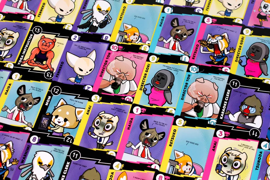 Aggretsuko - Rage/Balance Card Game - Caffeine Critical Caffeine Critical