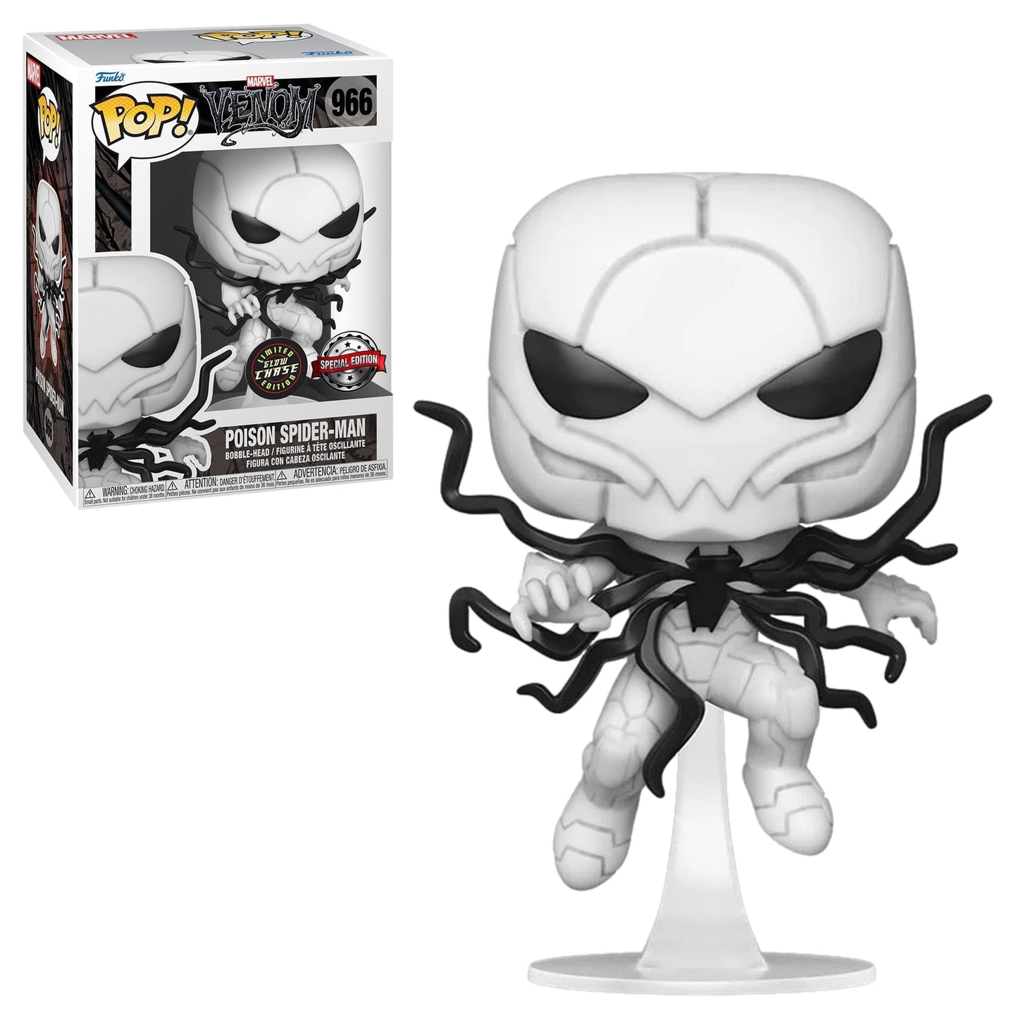 Funko Pop! Venom Poison Spiderman #966 Caffeine Critical