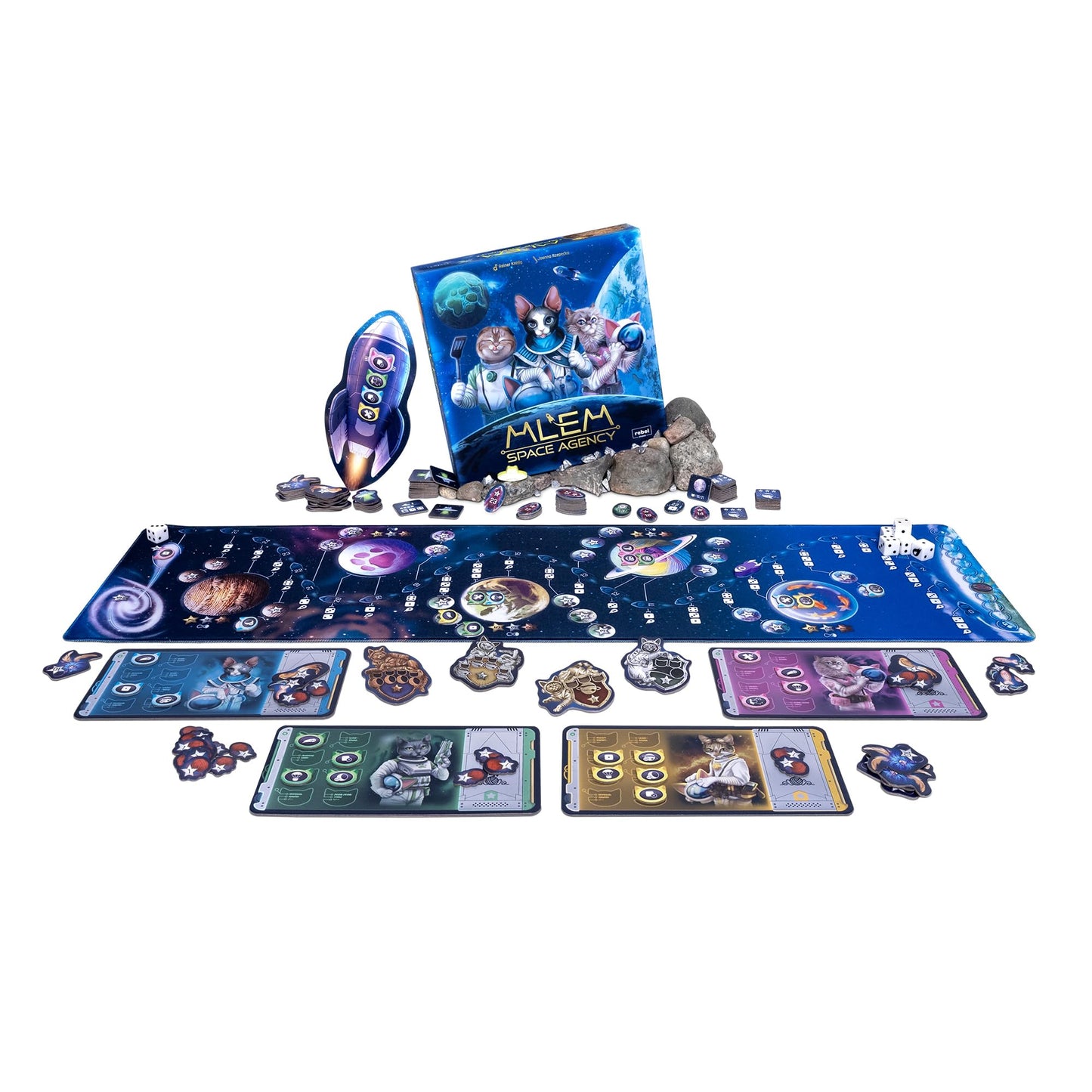 MLEM: Space Agency Board Game - Purrfect Catstronaut Adventures!