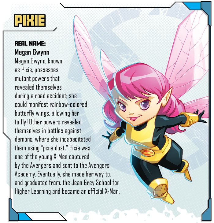 Marvel United Pixie Caffeine Critical