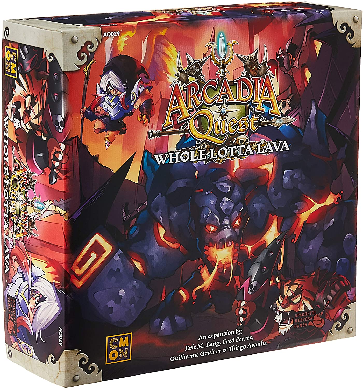 Arcadia Quest Expansion: Whole Lotta Lava Caffeine Critical