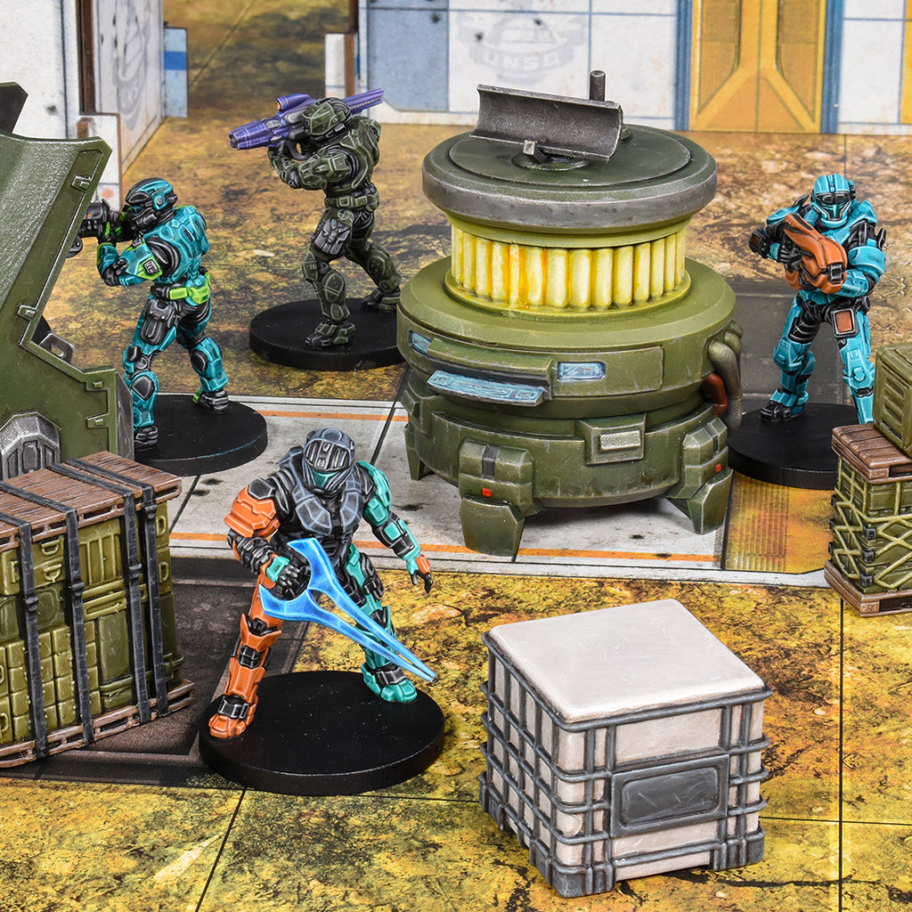Halo: Flashpoint - UNSC Scenery Set Caffeine Critical
