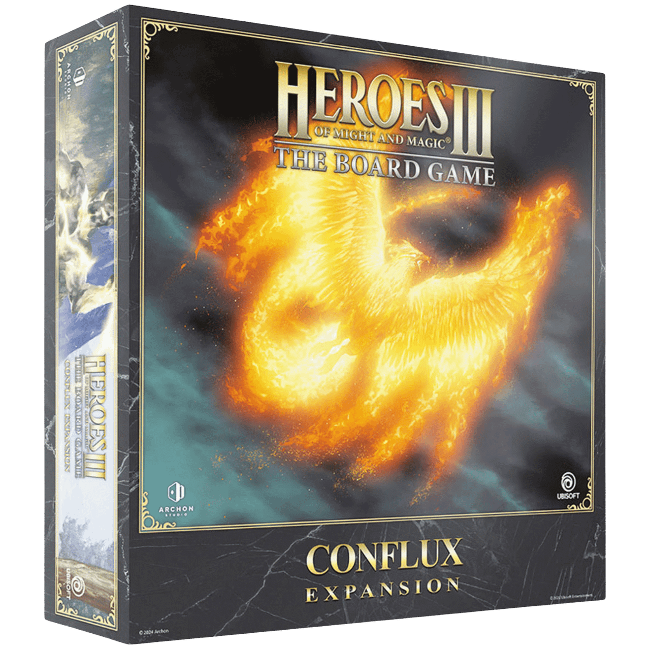 Heroes of Might and Magic 3 the Board Game - Conflux Expansion | Gamefound Exclusive Caffeine Critical