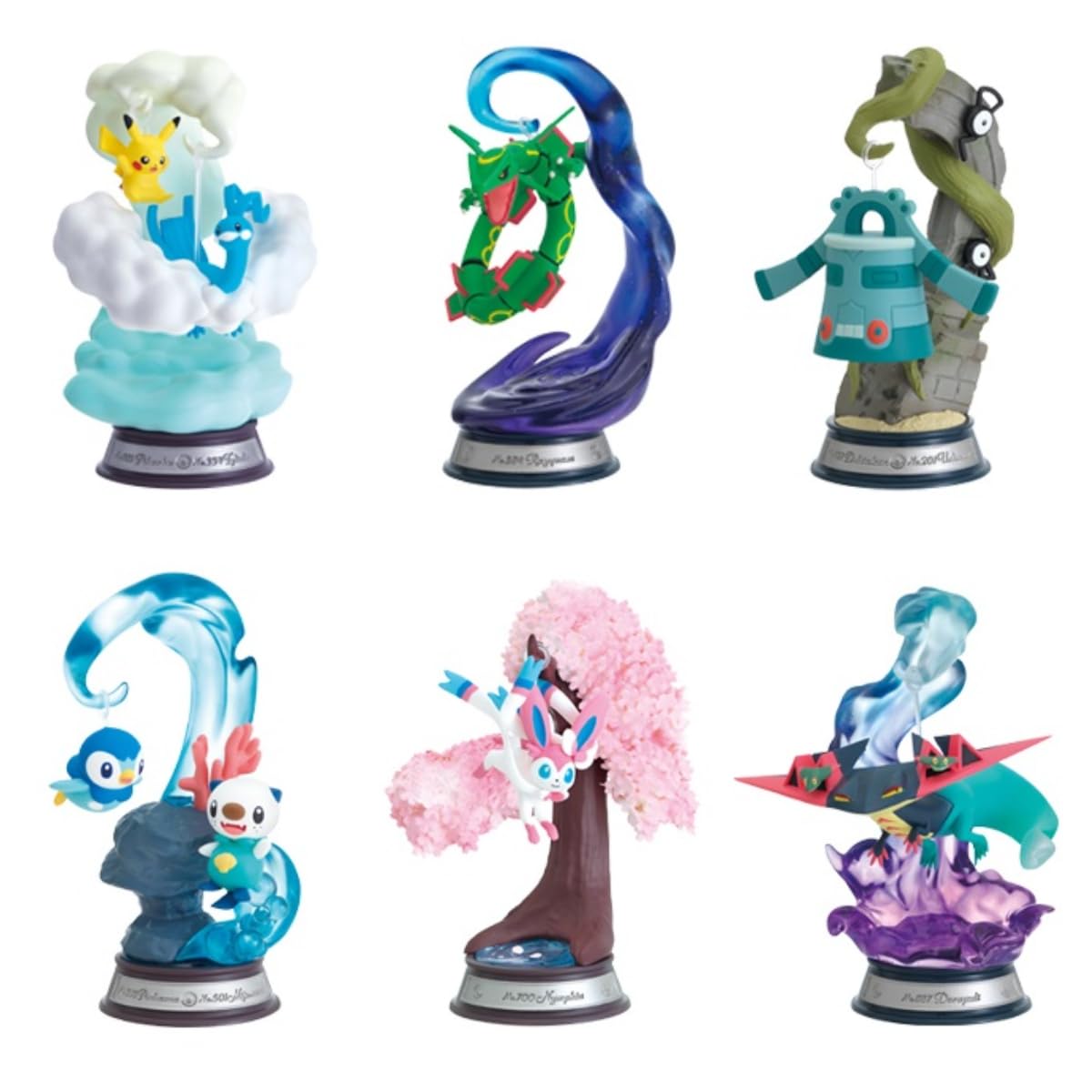 Pokemon Re-Ment Swing Vignette Collection 2 Blind Box Caffeine Critical