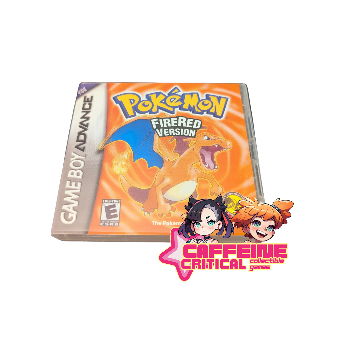 Pokemon Fire Red Version for Game Boy Advance Caffeine Critical