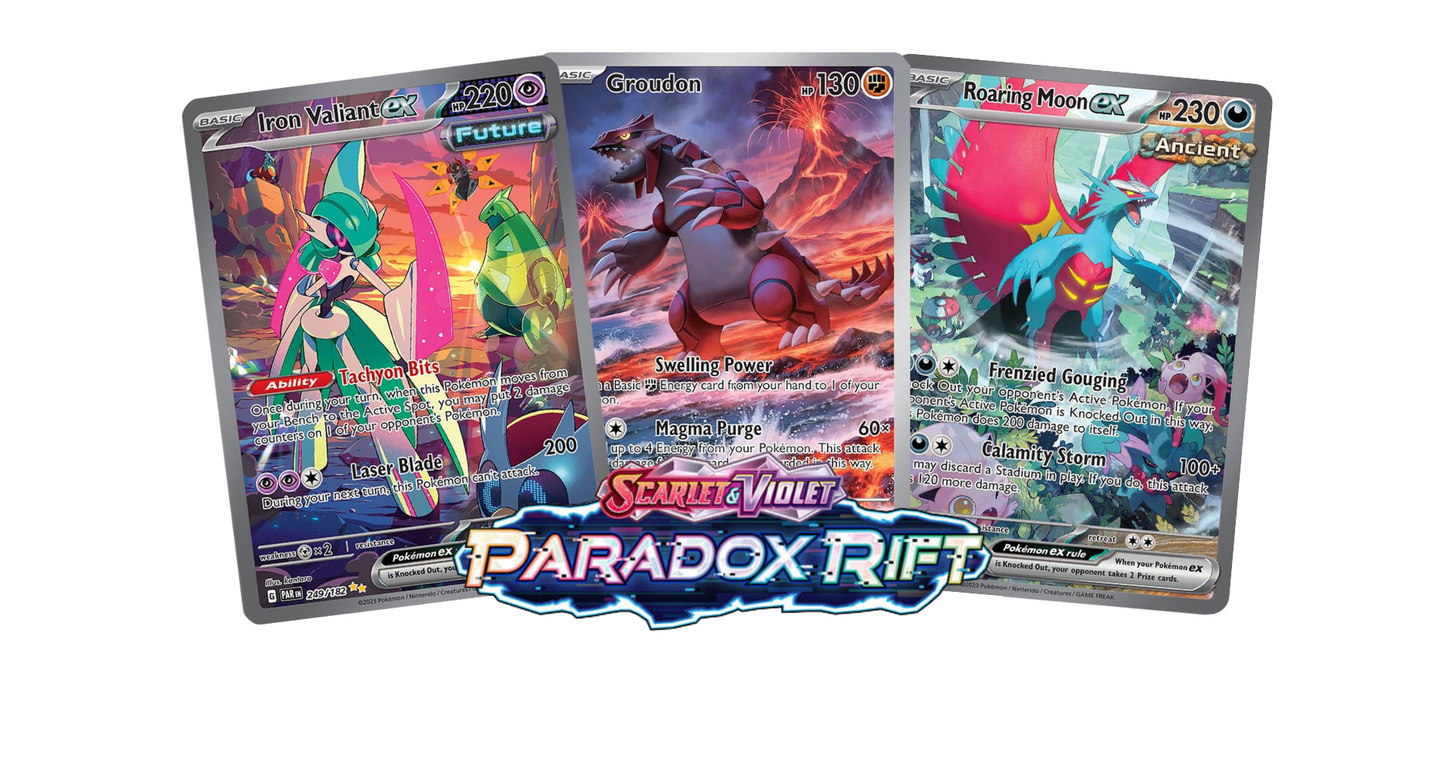 Pokemon Paradox Rift Sleeved Booster Pack Caffeine Critical