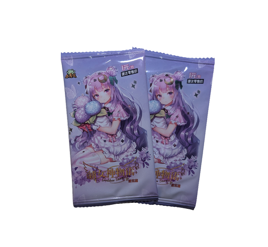 'Goddess Story' Waifu Cards Booster Pack ns13 2025 Release Caffeine Critical