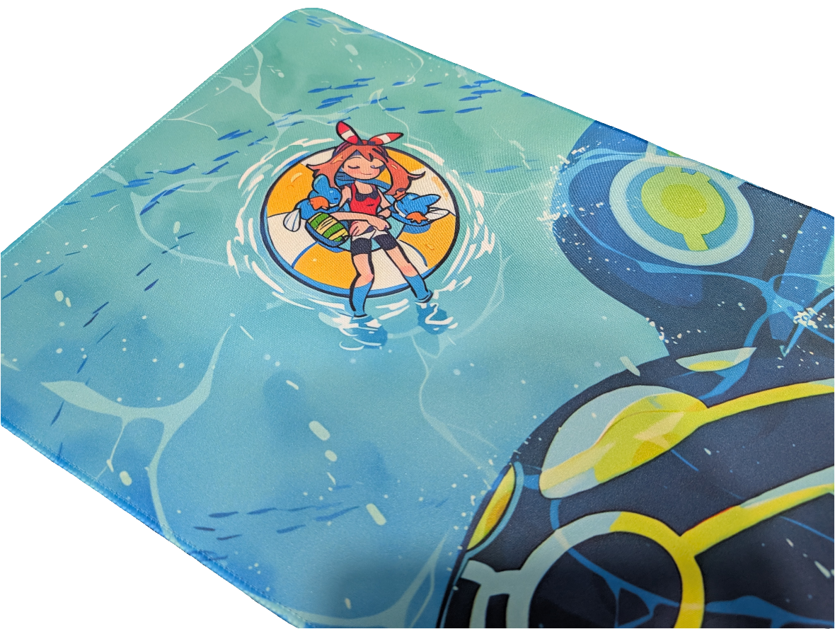 Pokemon Relaxing Float Kyogre Playmat