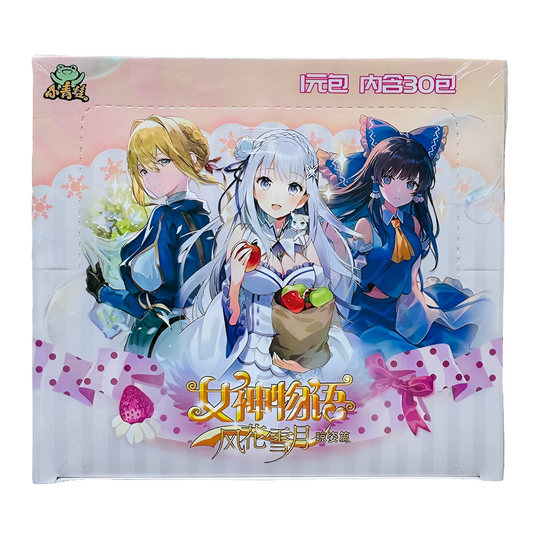 'Goddess Story' Waifu Cards ns12 Booster Box 2024 Release Caffeine Critical