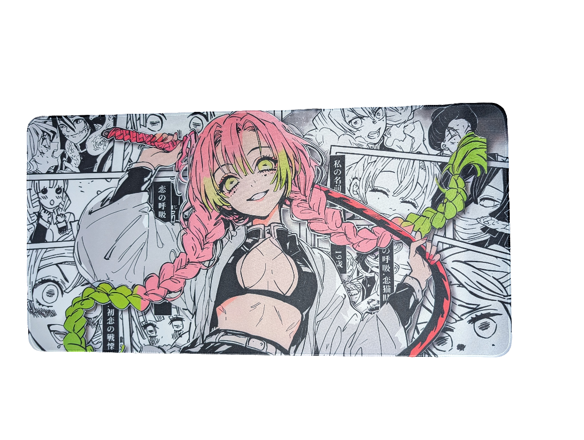 Mitsuri Kanroji Manga Waifu Playmat