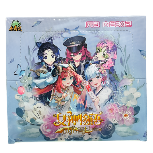 'Goddess Story' Waifu Cards Booster Box ns11 2024 Release Caffeine Critical