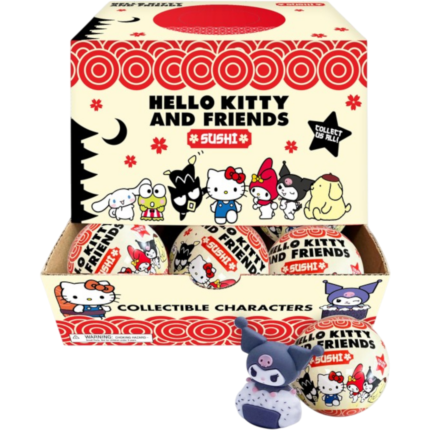 Hello Kitty and Friends Sushi Blind Capsule - Caffeine Critical Caffeine Critical
