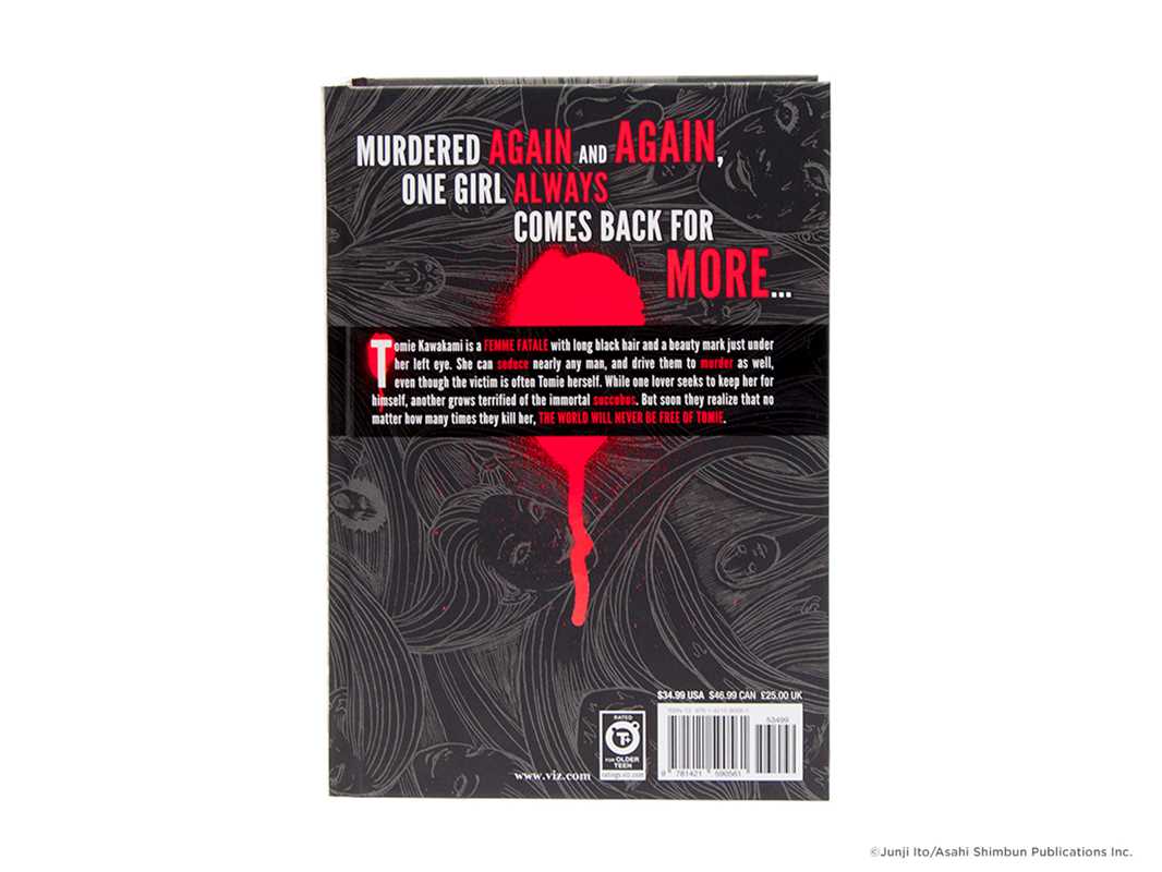 Tomie: Complete Deluxe Edition by Junji Ito: Hardcover; 752 pages / English Caffeine Critical