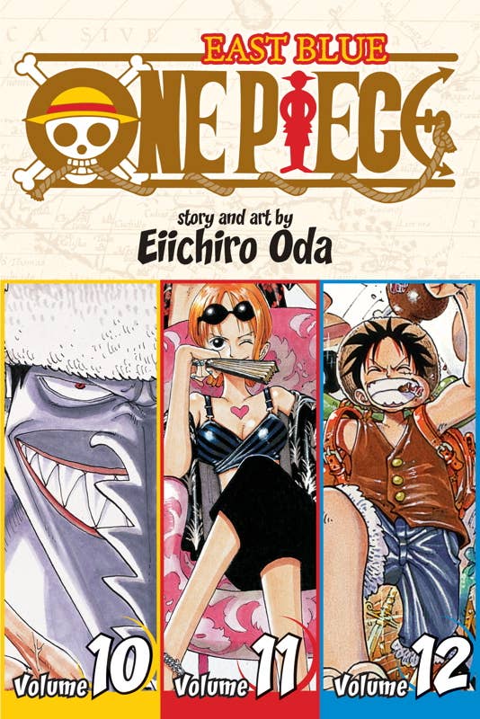One Piece (Omnibus Edition), Vol. 4 by Eiichiro Oda: Paperback; 568 pages / English Caffeine Critical