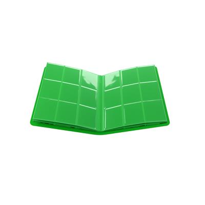 Casual Album 18 Pocket: Green Binder - Caffeine Critical Caffeine Critical
