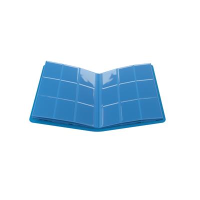 Casual Album 18 Pocket Blue Binder - Caffeine Critical Caffeine Critical