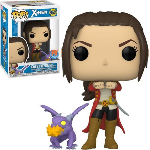 Funko Pop! Exclusive Kitty Pride with Lockheed (Marvel, X-Men) #952 Caffeine Critical