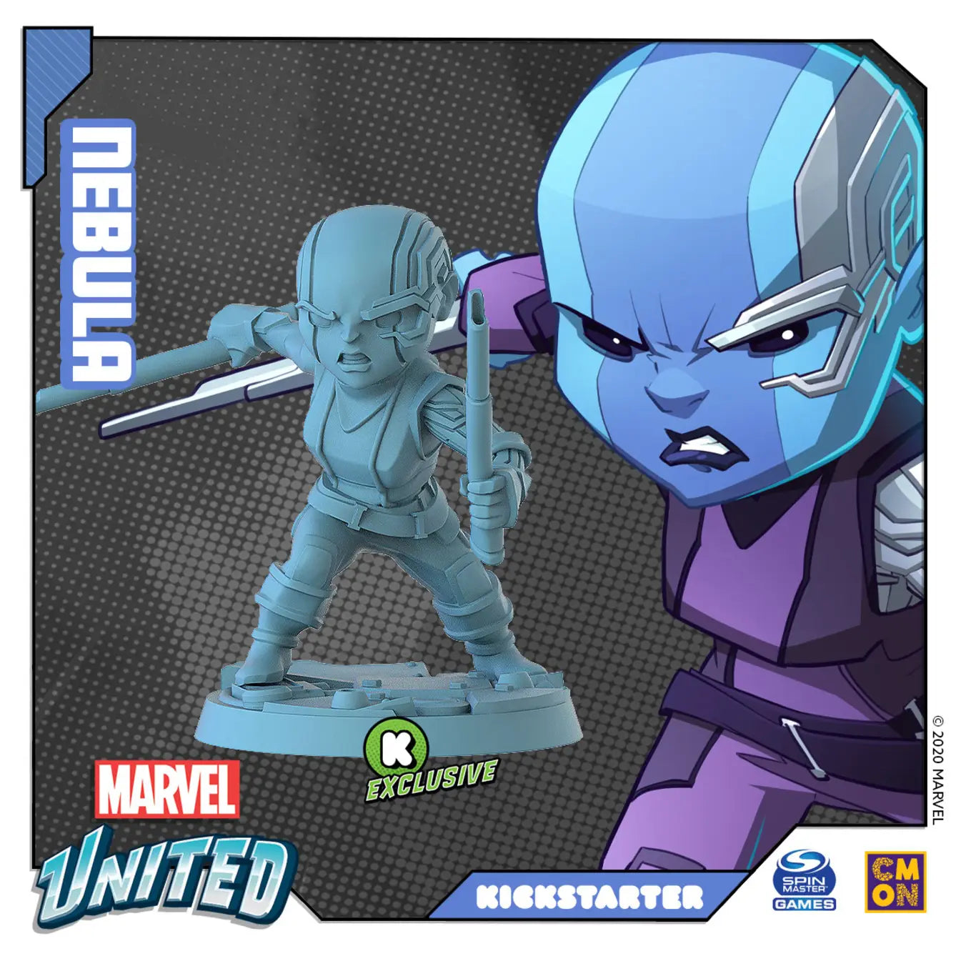 Marvel United Nebula Caffeine Critical