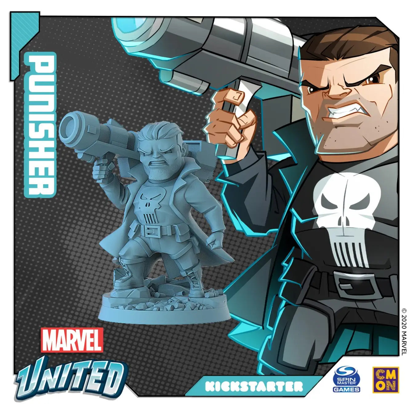 Marvel United The Punisher Caffeine Critical