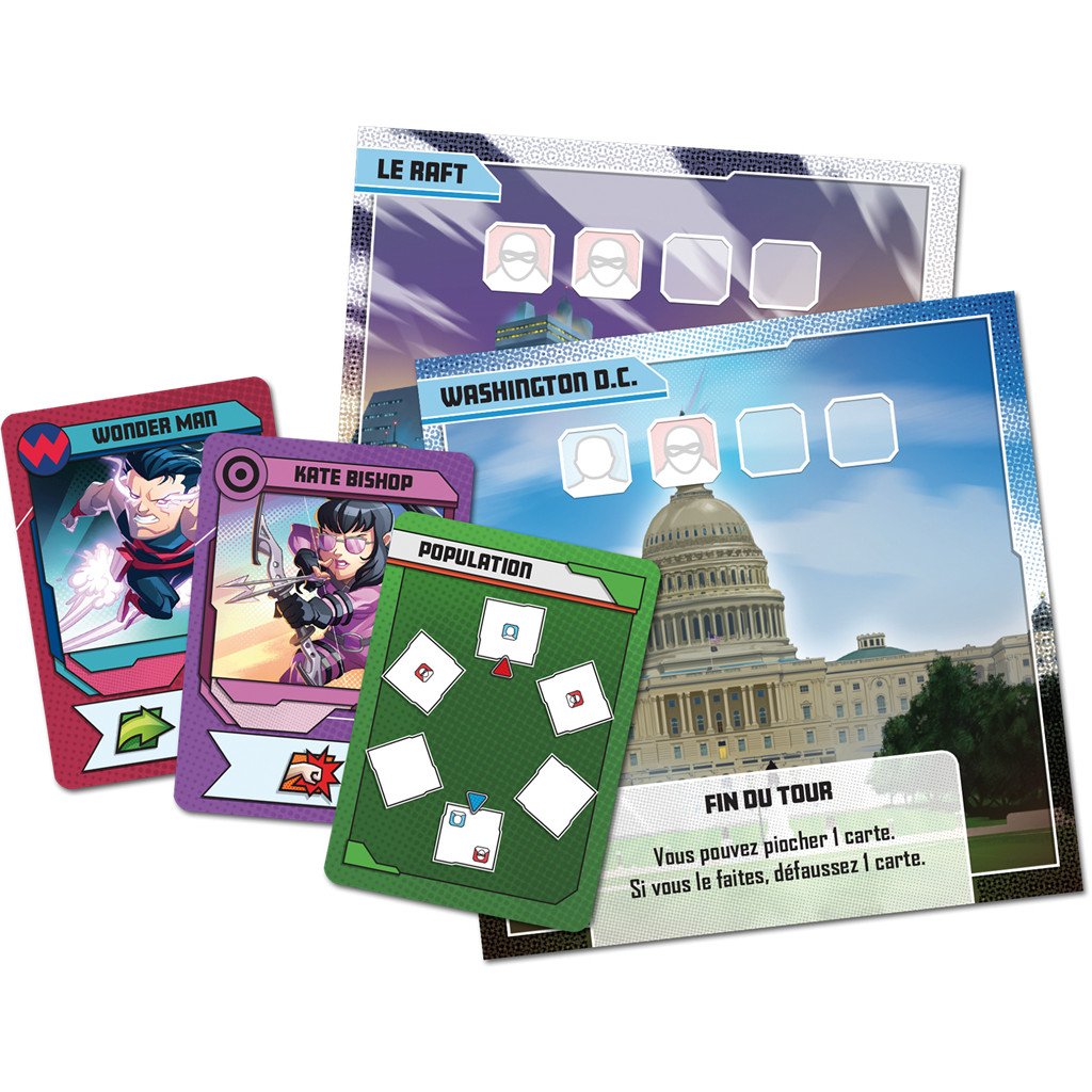 Marvel United: Civil War Expansion - Tabletop Miniatures Strategy Game, Cooperative Superhero Game Caffeine Critical