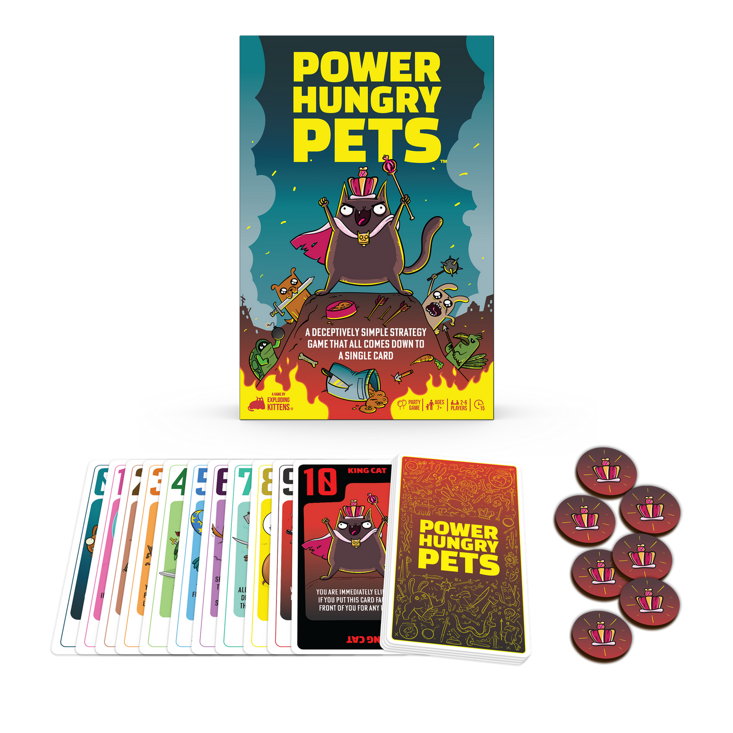 Power Hungry Pets by Exploding Kittens - Caffeine Critical Caffeine Critical