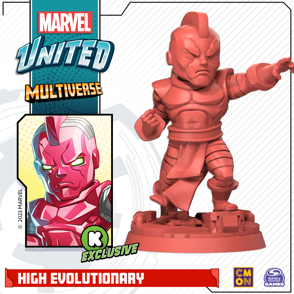 Marvel United High Evolutionary Caffeine Critical