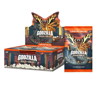 Godzilla Reign of Kaiju Booster Box | New Sealed | Universes - Caffeine Critical Caffeine Critical