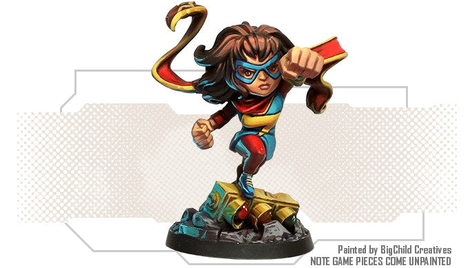 Marvel United Ms. Marvel Caffeine Critical