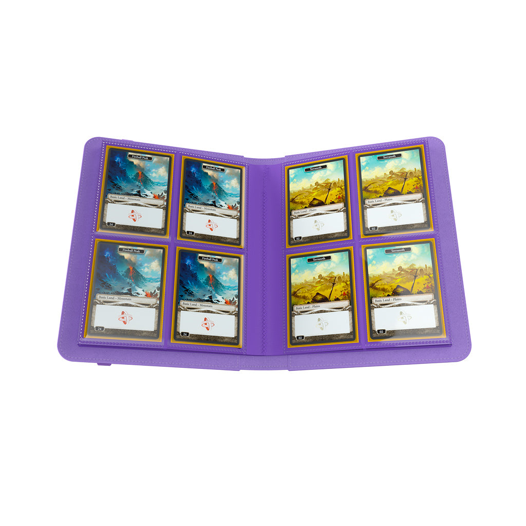 Prime Album 8-Pocket Purple