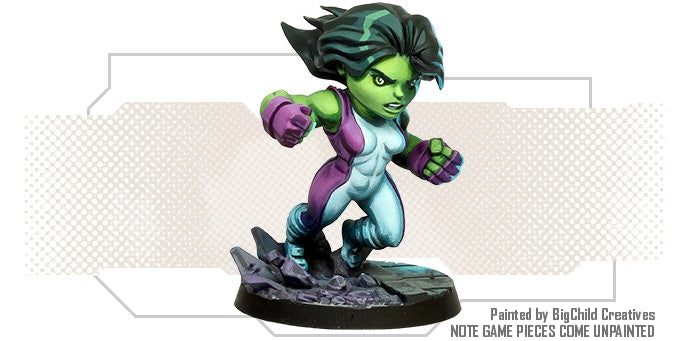 Marvel United She Hulk Caffeine Critical