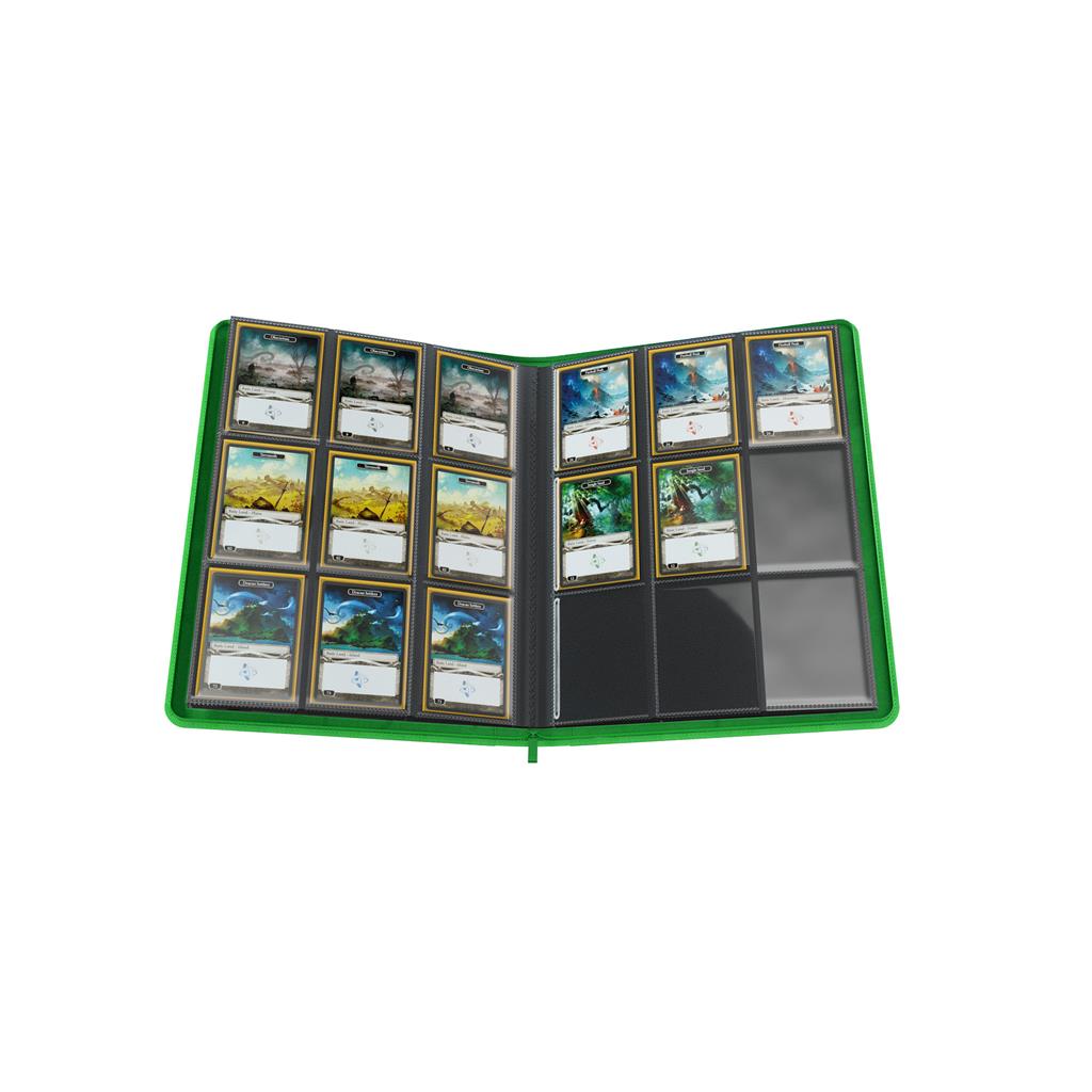 Zip-Up Album 18 Pocket Green