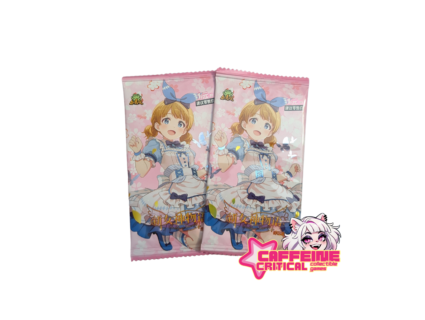 Goddess Story Waifu Cards ns-16 Booster Pack - Caffeine Critical Caffeine Critical