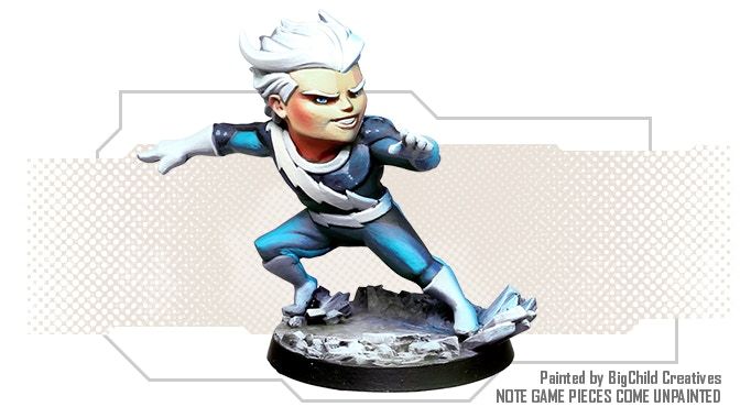 Marvel United Quicksilver Caffeine Critical