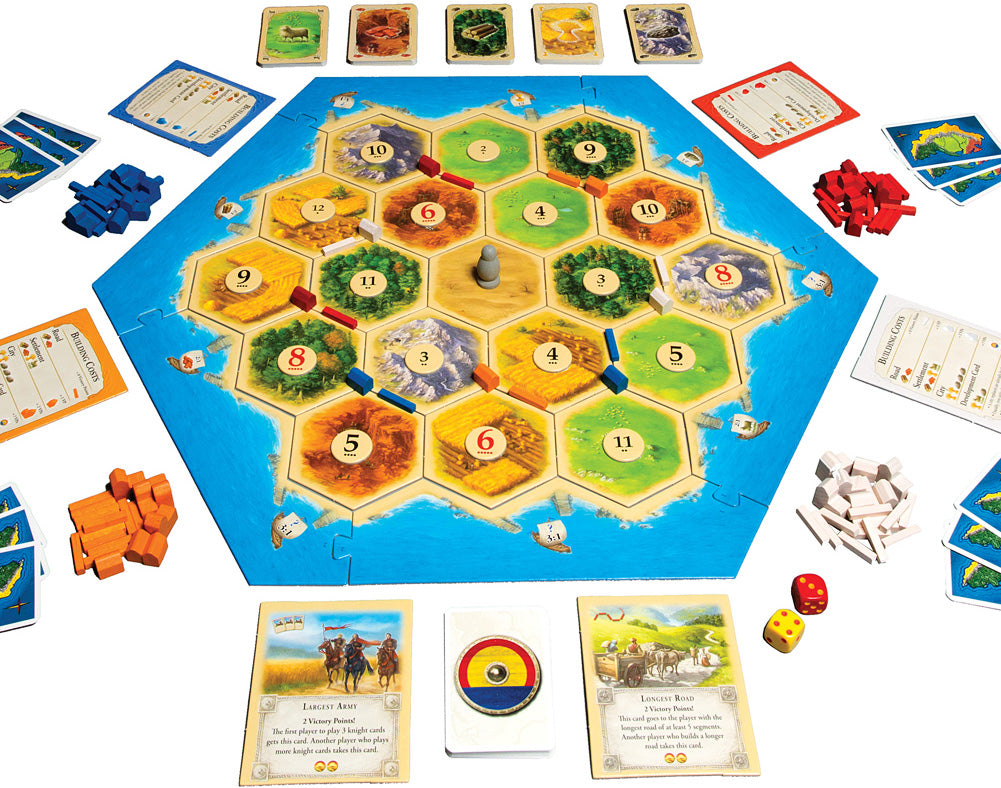 CATAN Board Game - Build Civilizations - Caffeine Critical Caffeine Critical