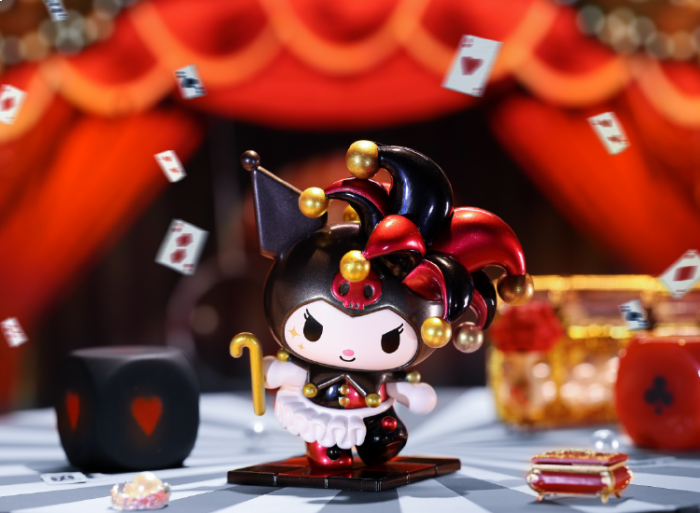 Kuromi Poker Kingdom Premium Figurine Blind Box
