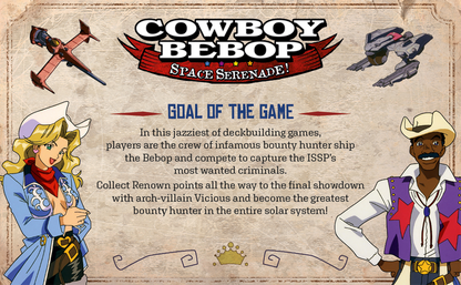 Cowboy Bebop: Space Serenade - Boardgame - Caffeine Critical