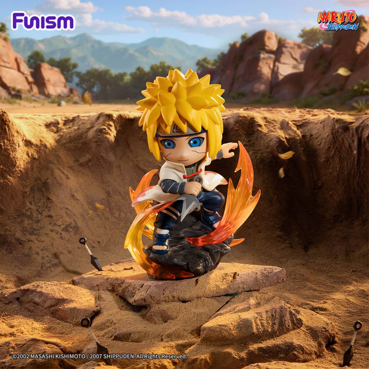 Funism Naruto Shippuden Chronicles Great Ninja War Series Vol.1 Blind Box Figure Caffeine Critical