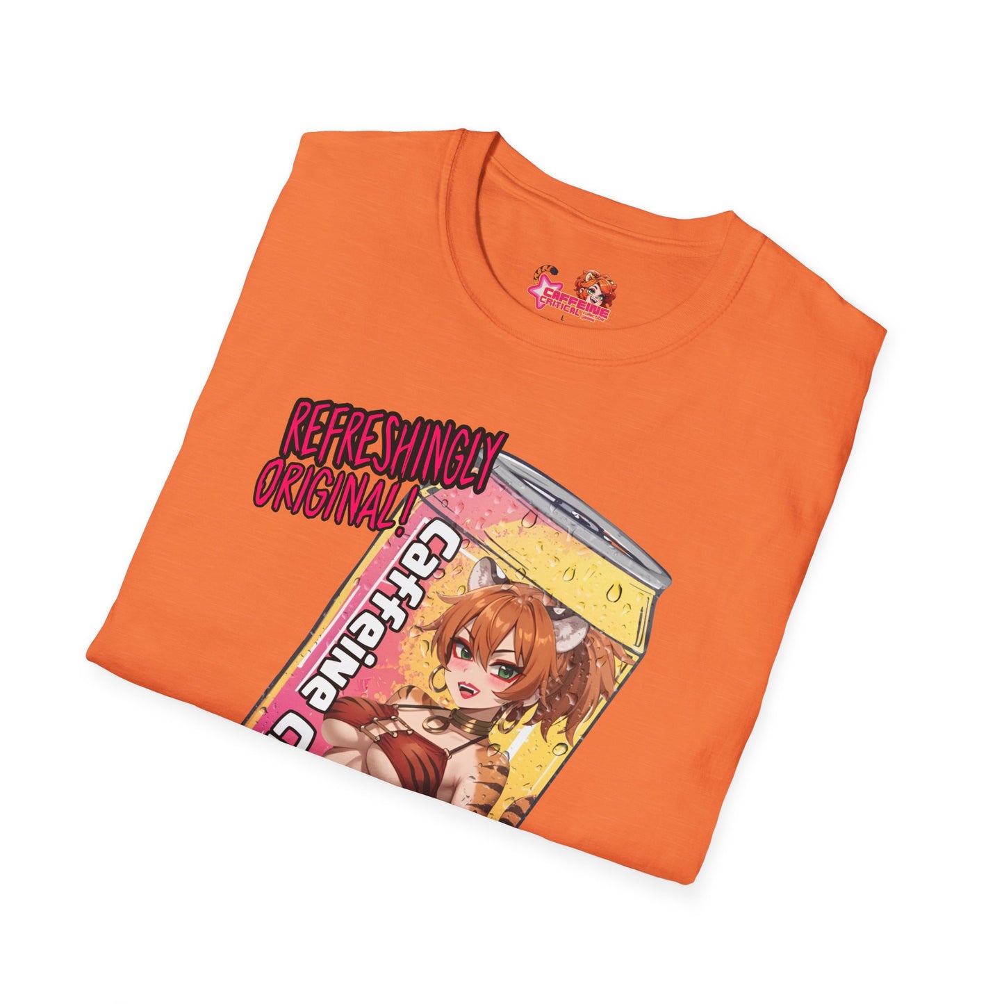 Energy Drink Caffeinated Carnelle | Waifu T-Shirt Caffeine Critical
