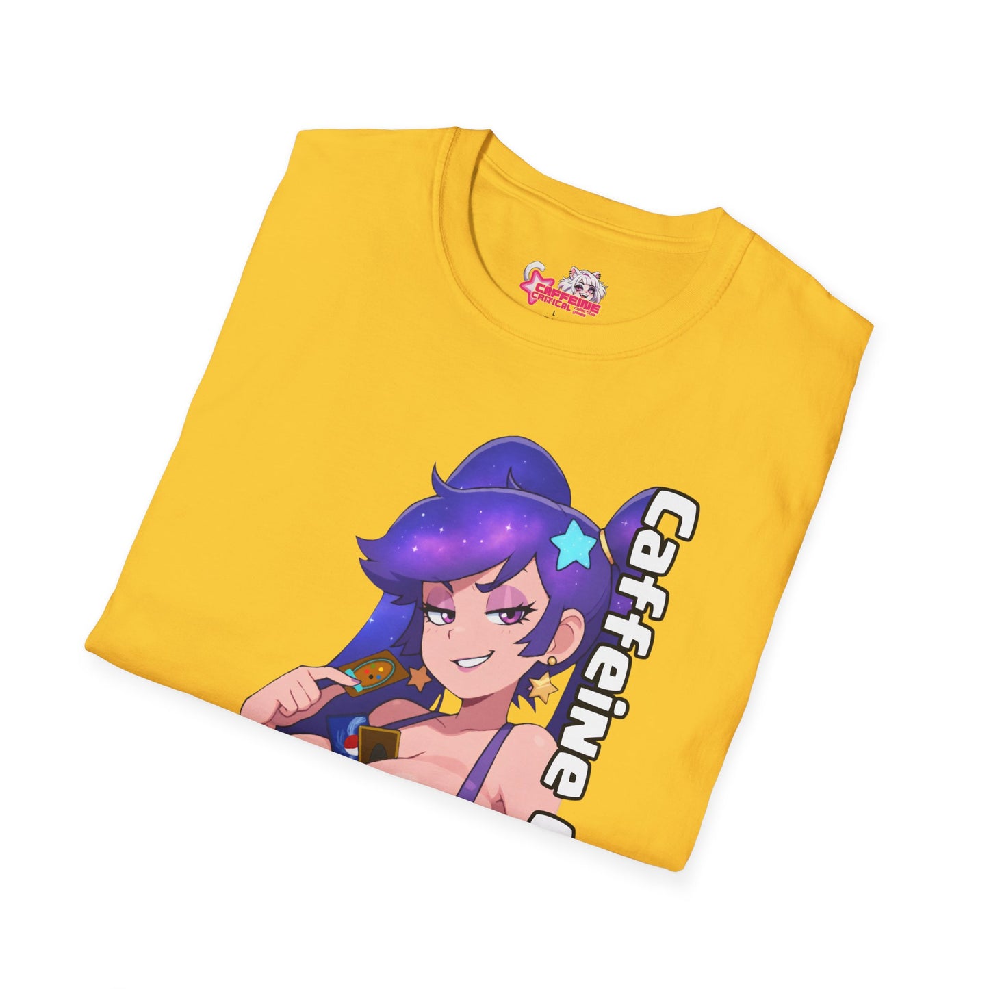 Cosmika's Card Stash Waifu T-Shirt Caffeine Critical