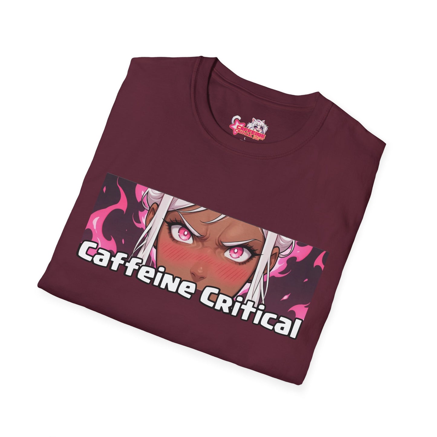Caffeine Critical Waifu Laquita T-Shirt Caffeine Critical