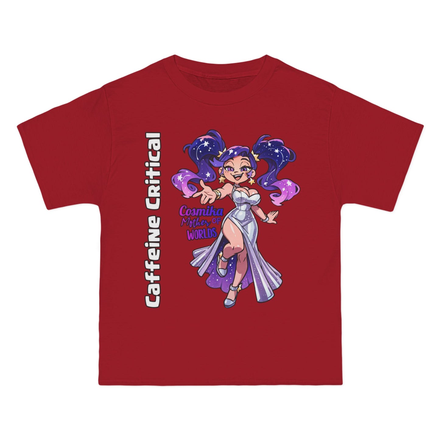 Cosmika Streetwear T-Shirt | Oversized Urban Style Caffeine Critical