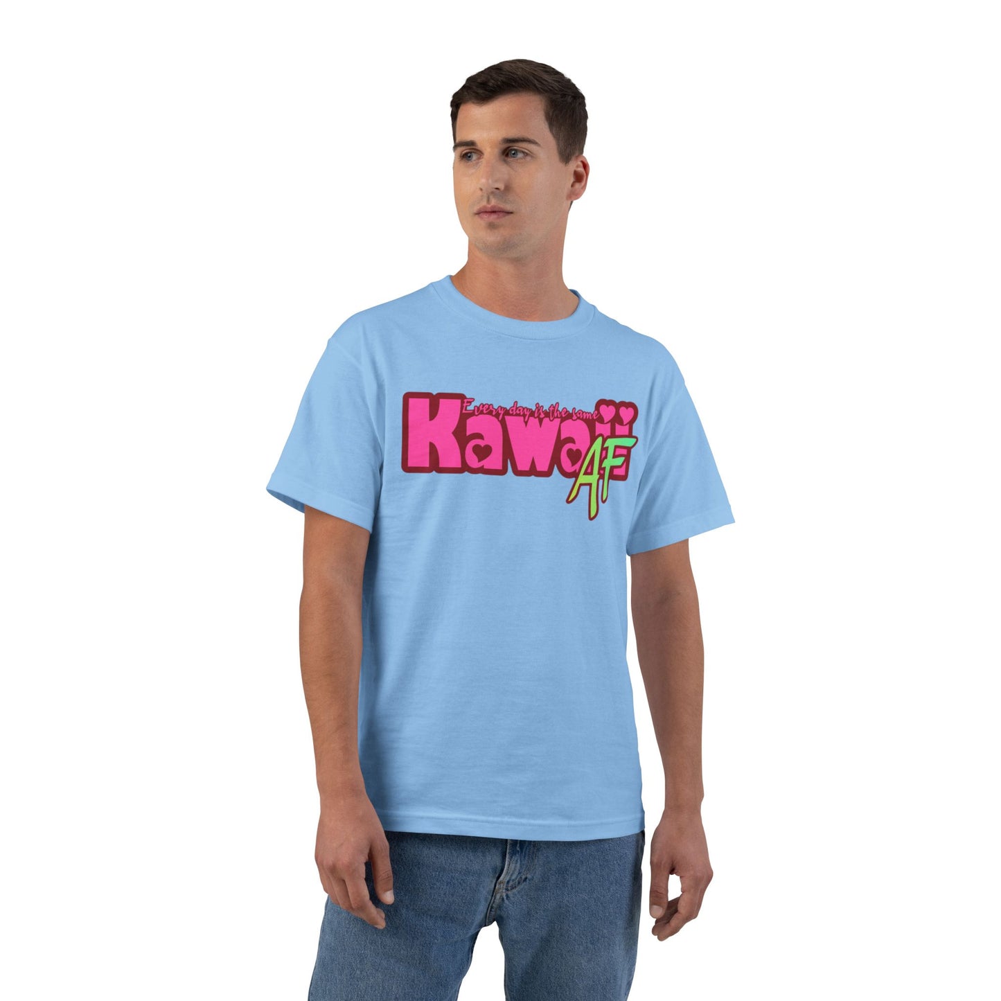 Kawaii AF Streetwear T-Shirt | Oversized Urban Style - Caffeine Critical Caffeine Critical