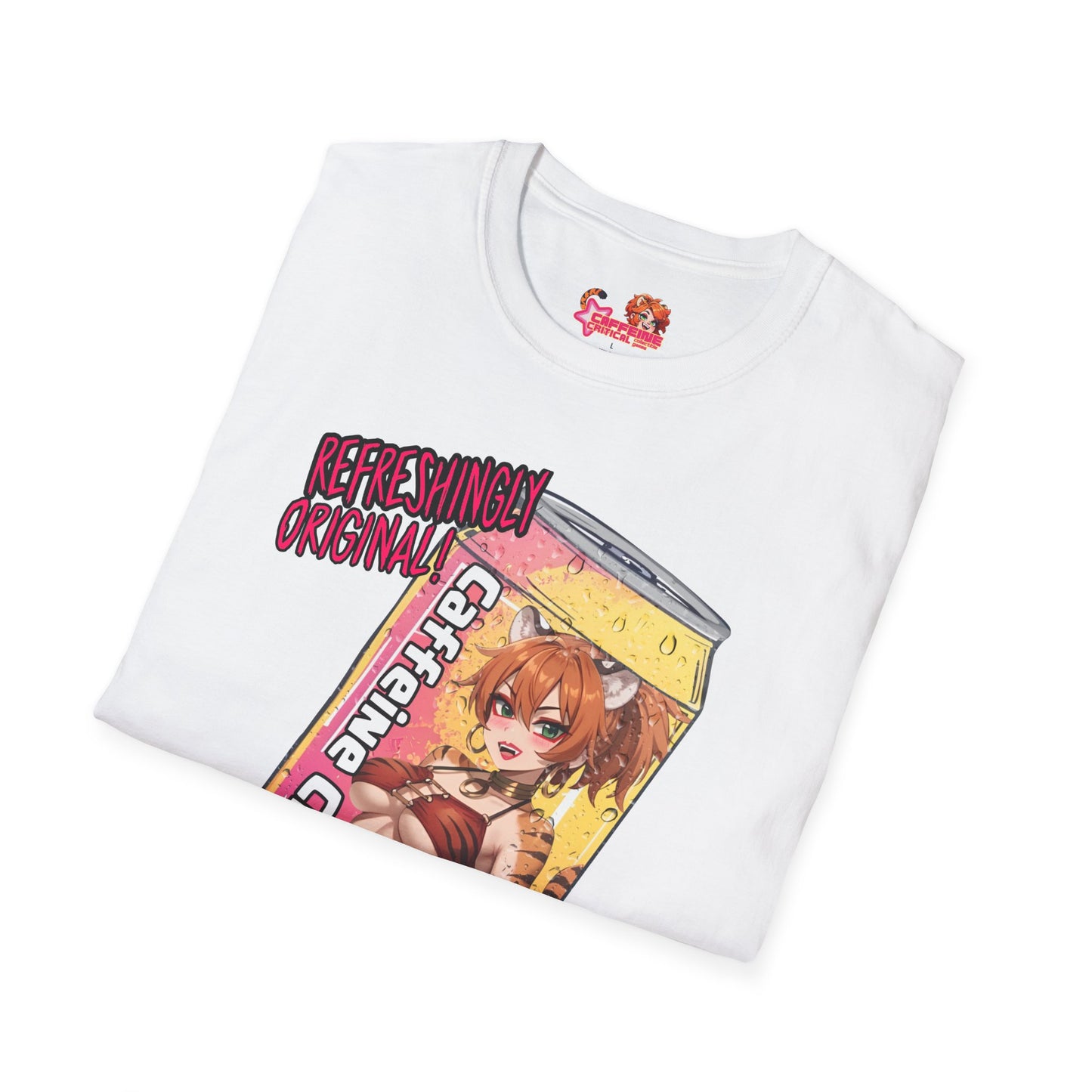 Energy Drink Caffeinated Carnelle | Waifu T-Shirt Caffeine Critical