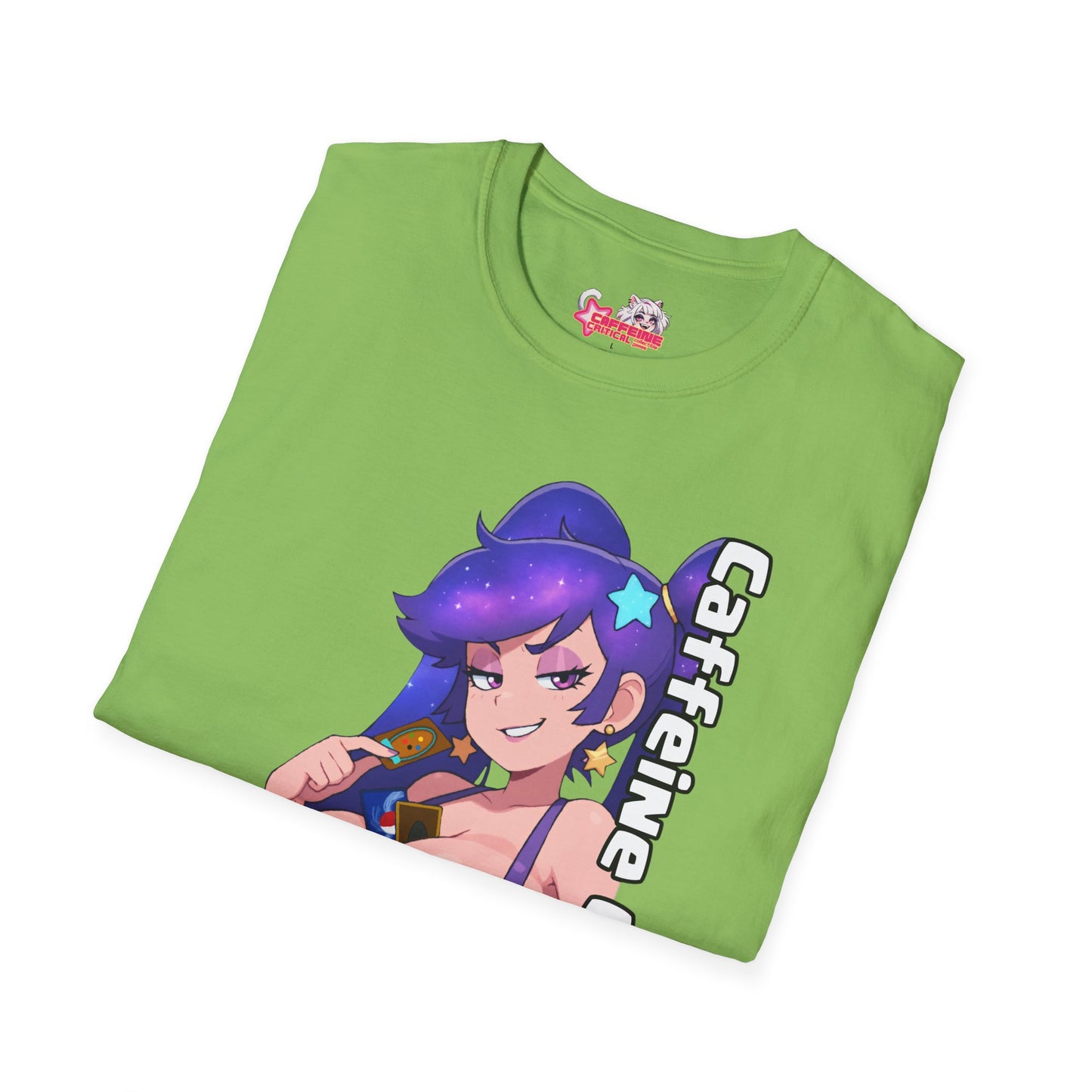 Cosmika's Card Stash Waifu T-Shirt Caffeine Critical